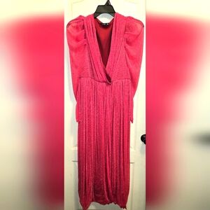 Elegant Pink Women's Dress